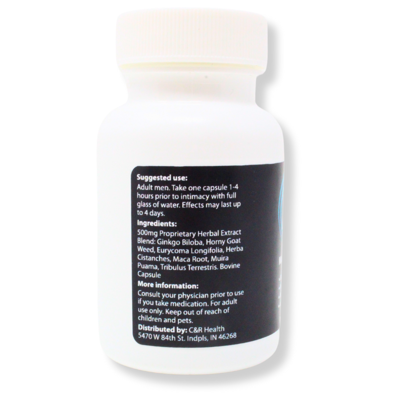 72 Hour Power – Male Enhancement Supplement (10 Capsules - 1 Bottle)
