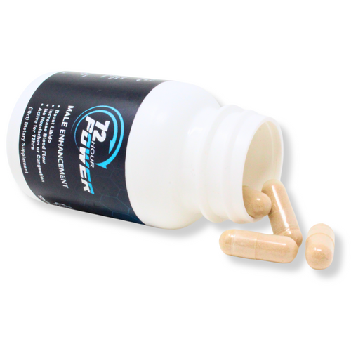 72 Hour Power – Male Enhancement Supplement (10 Capsules - 1 Bottle)
